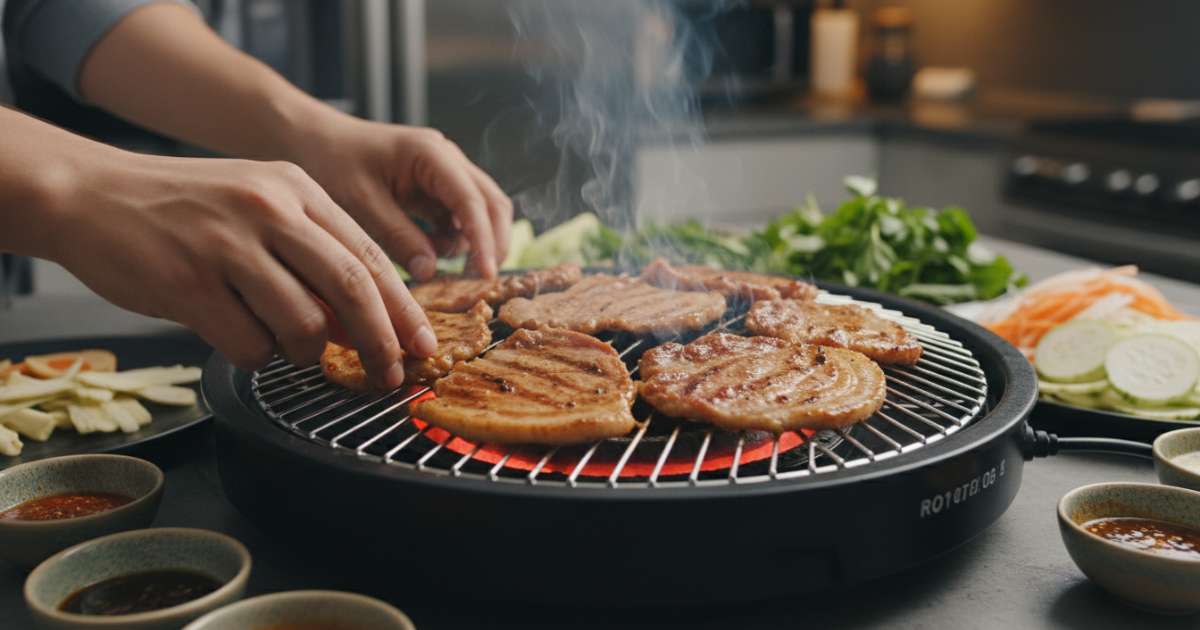 Cách nướng thịt bằng bếp điện đơn giản nhất