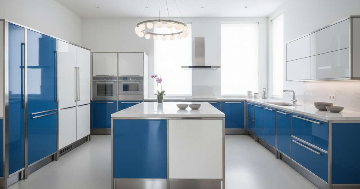Ưu điểm nổi bật khi sử dụng tủ bếp inox cánh acrylic