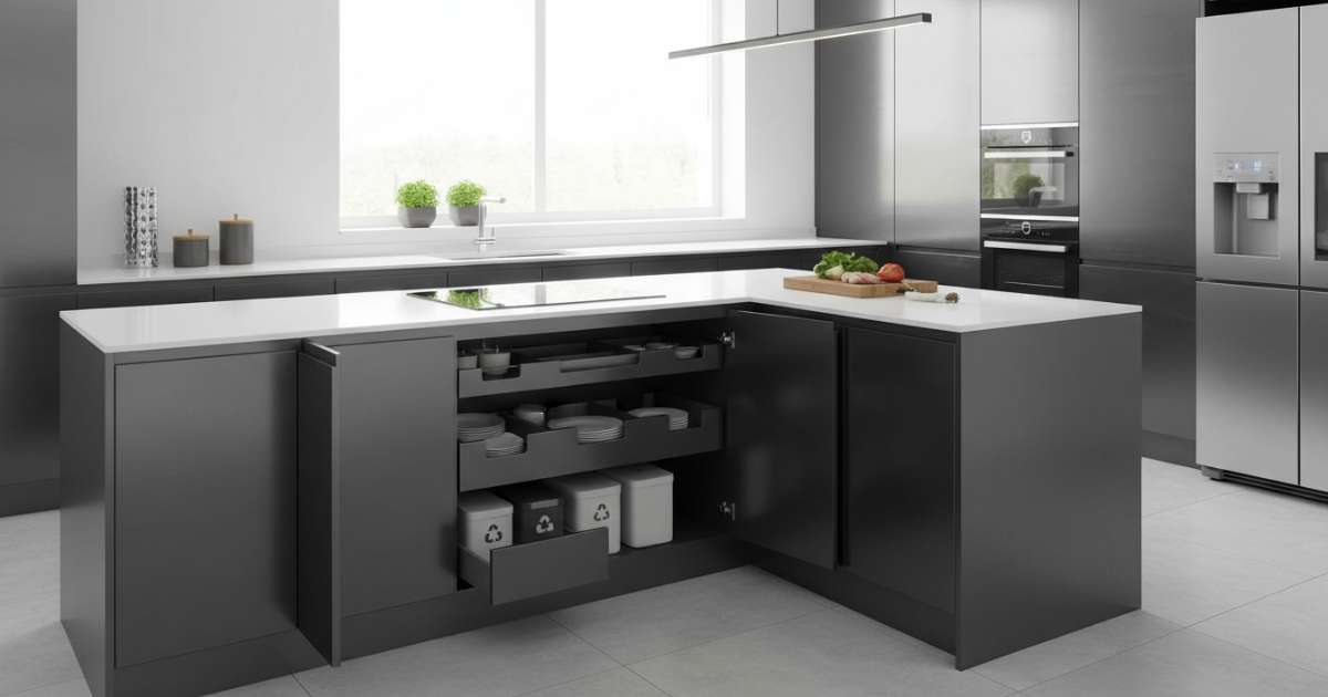 Ưu điểm nổi bật khiến tủ bếp nhôm xingfa được ưa chuộng