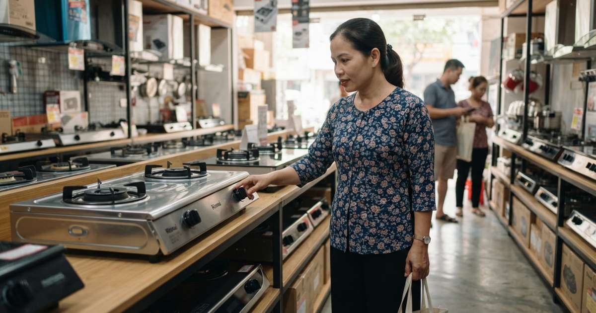 Các dòng sản phẩm phổ biến khi khách hàng tìm mua bếp ga