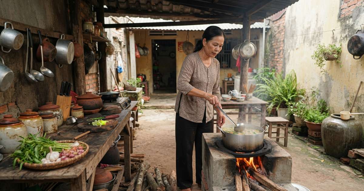 Các mẫu bếp nhà cấp 4 đẹp giúp tối ưu diện tích hiệu quả