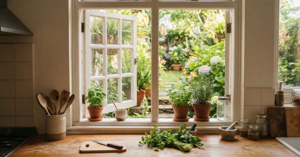 Cách bố trí cửa sổ bếp nhỏ hợp lý và khoa học