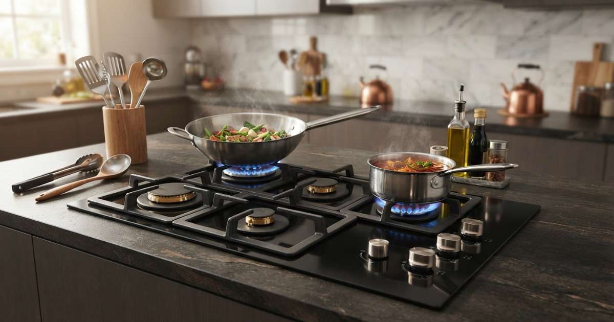 Cách lắp đặt bếp gas âm tường đúng quy trình kỹ thuật