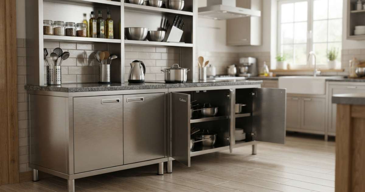 Cách tính giá tủ bếp inox chuẩn xác nhất cho gia chủ