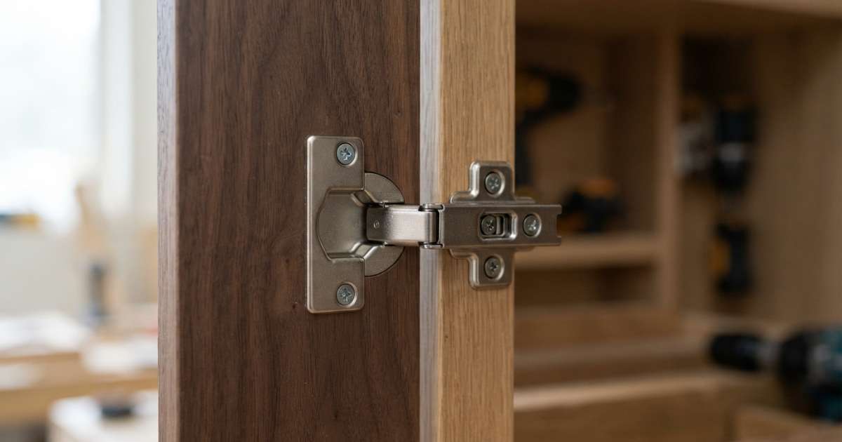 Cấu tạo chi tiết của bản lề giảm chấn hafele