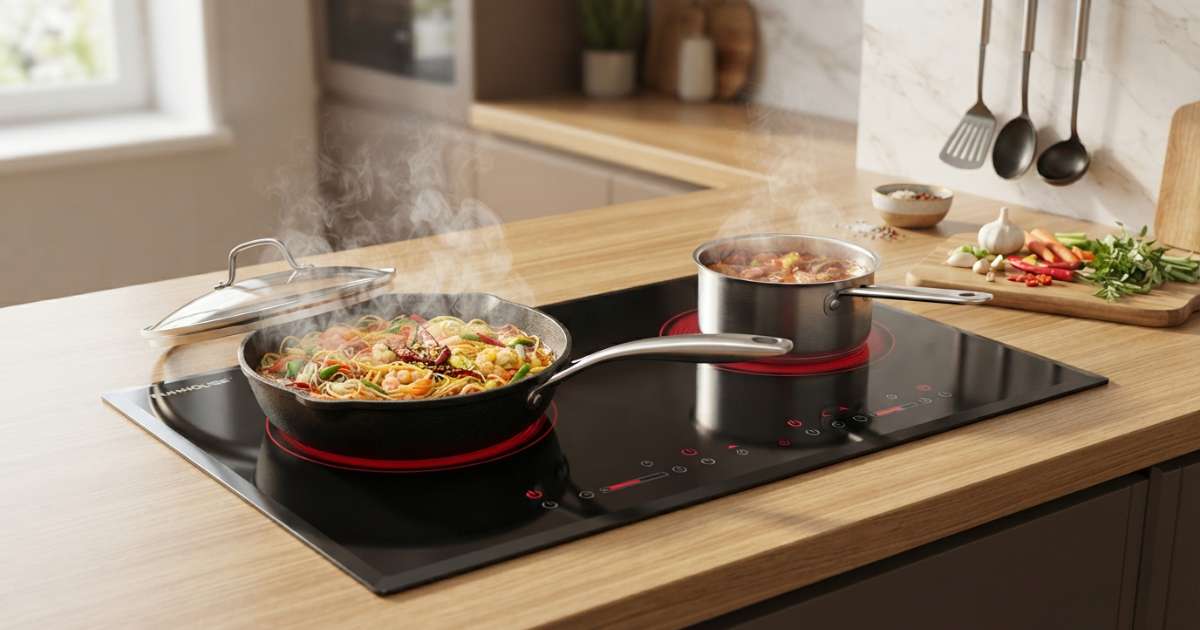 Hướng dẫn cách sử dụng bếp từ sunhouse mama hiệu quả