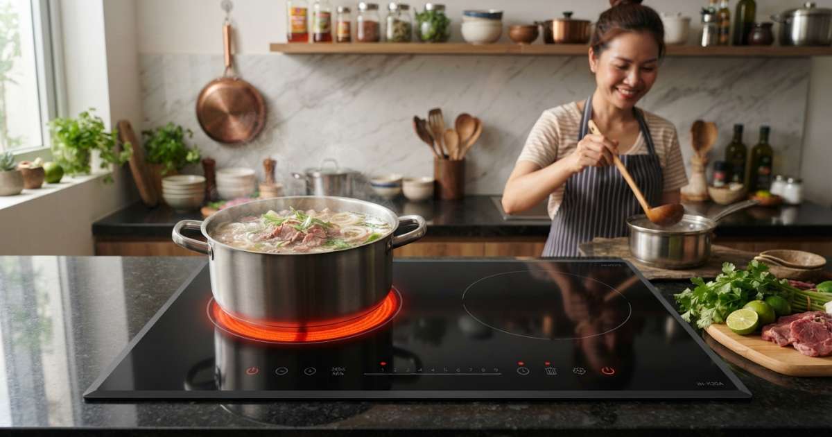 Kinh nghiệm chọn mua bếp hồng ngoại phù hợp nhu cầu