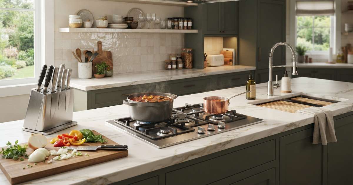 Kinh nghiệm chọn mua mặt bàn bếp đẹp và bền bỉ