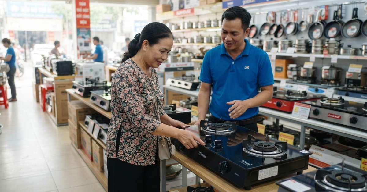 Kinh nghiệm mua bếp ga chất lượng và an toàn cho gia đình