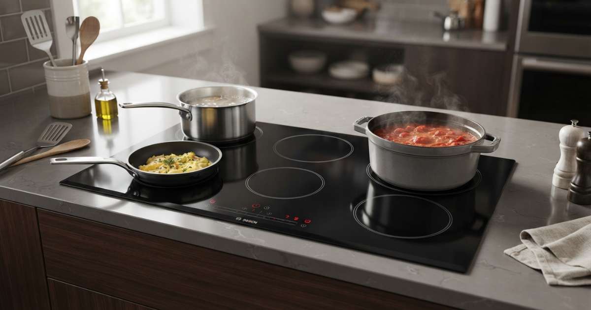 Phân biệt các dòng bếp từ bosch 4 vùng nấu phổ biến