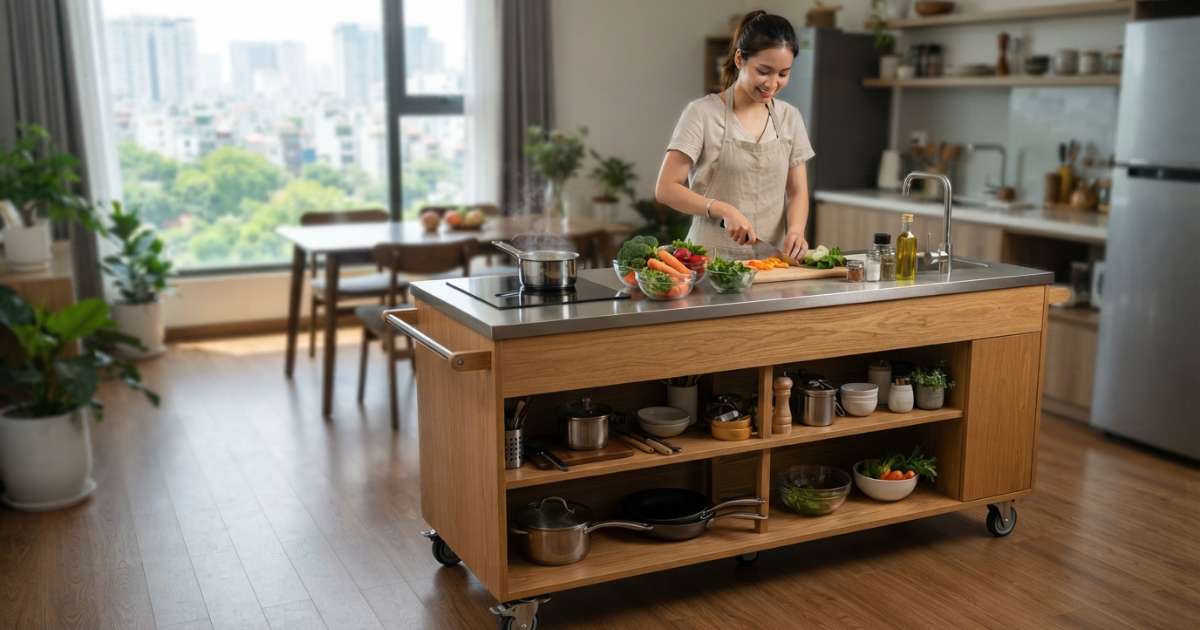 Tiêu chí đánh giá một chiếc tu bep di dong chất lượng