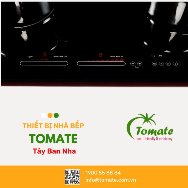 Bảng điều khiển bếp từ tomate TOM 02I-G8